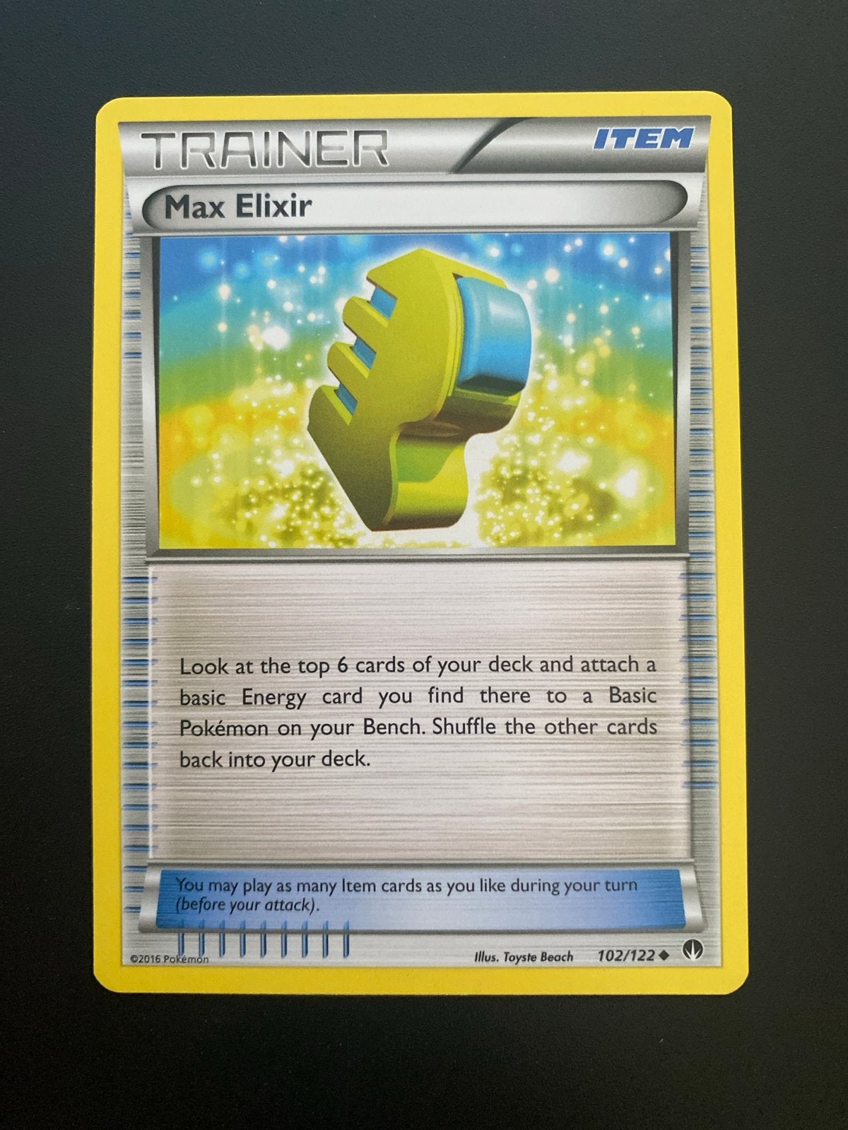 Max Elixir 102/122 XY Breakpoint (2016) Packfresh Mint!, Ophalen of Verzenden, Zo goed als nieuw, Losse kaart