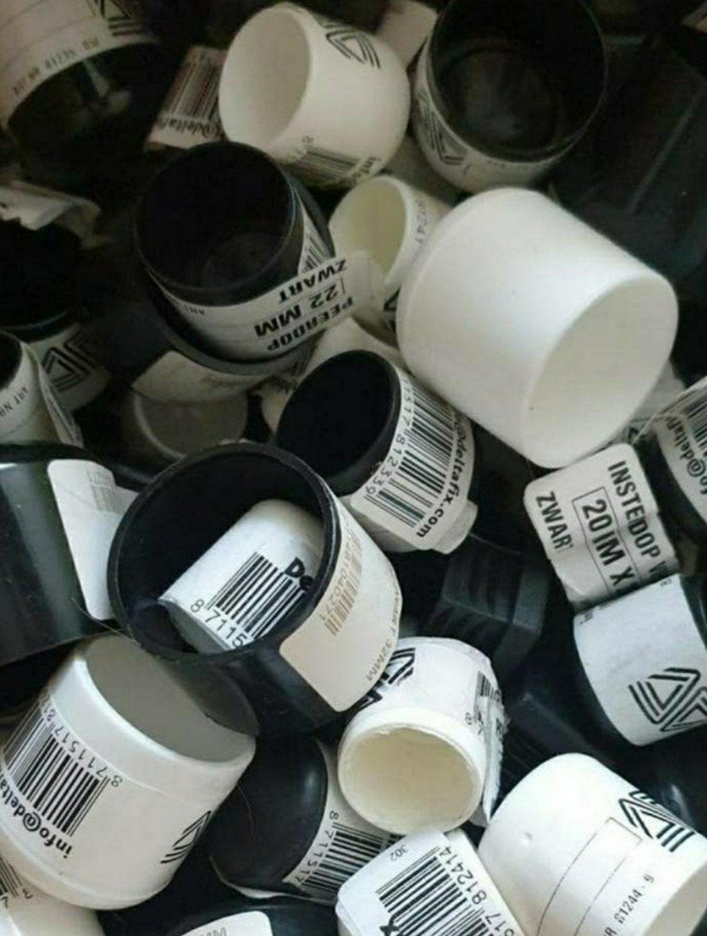 Partij Pootdoppen 280 stuks, Ophalen of Verzenden, Nieuw