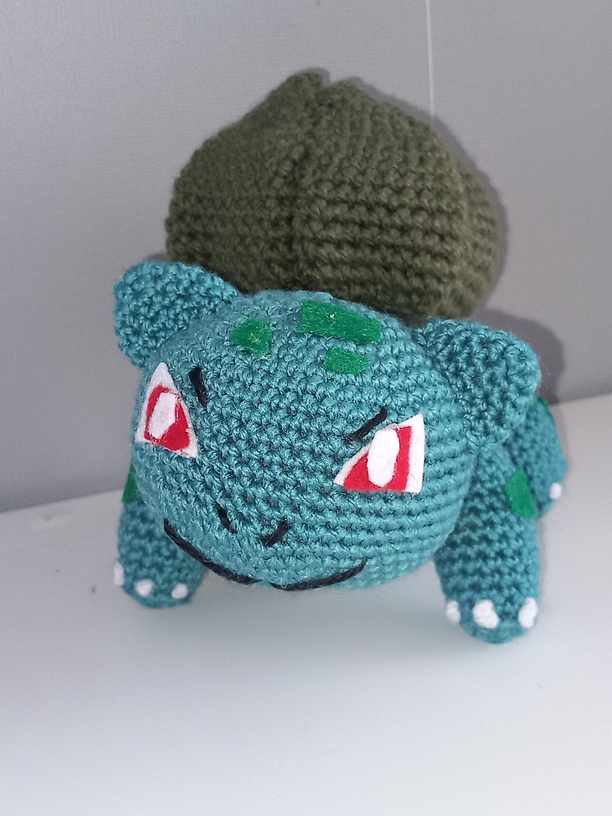 Gehaakte Bulbasaur knuffel - Pokémon, Groen, Overige merken, Handgemaakt, Overige typen