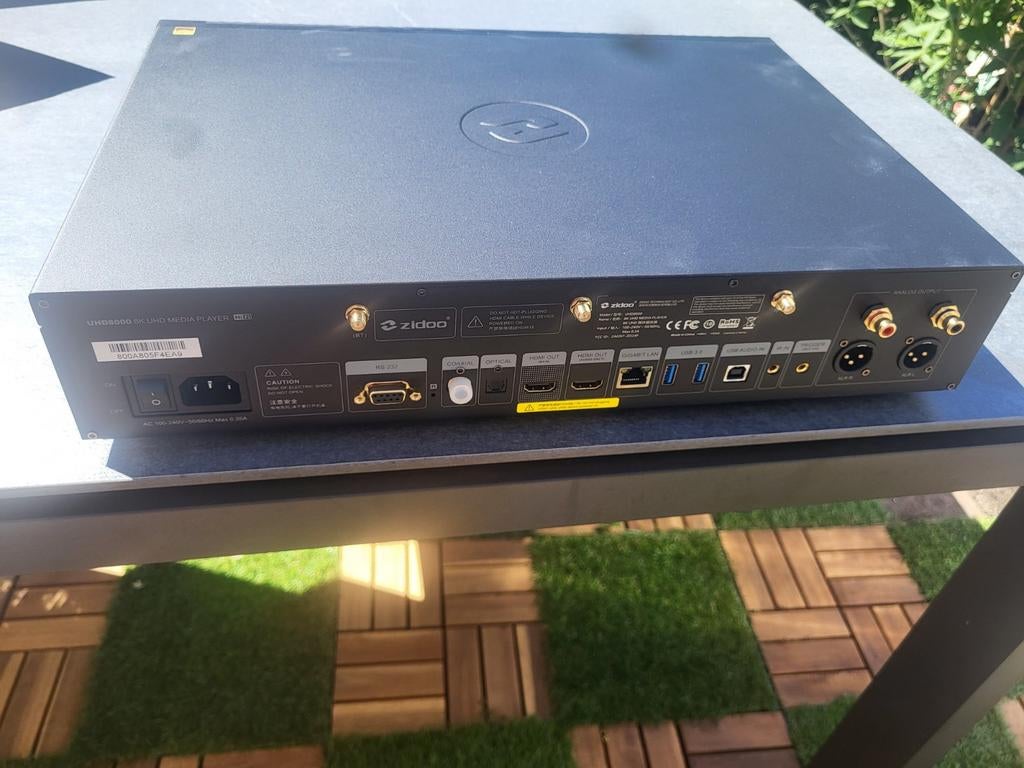 Zidoo UHD6000 4K UHD Mediaspeler - Zo goed als nieuw, Hobby en Vrije tijd, Elektronica-componenten, Zo goed als nieuw, Ophalen of Verzenden