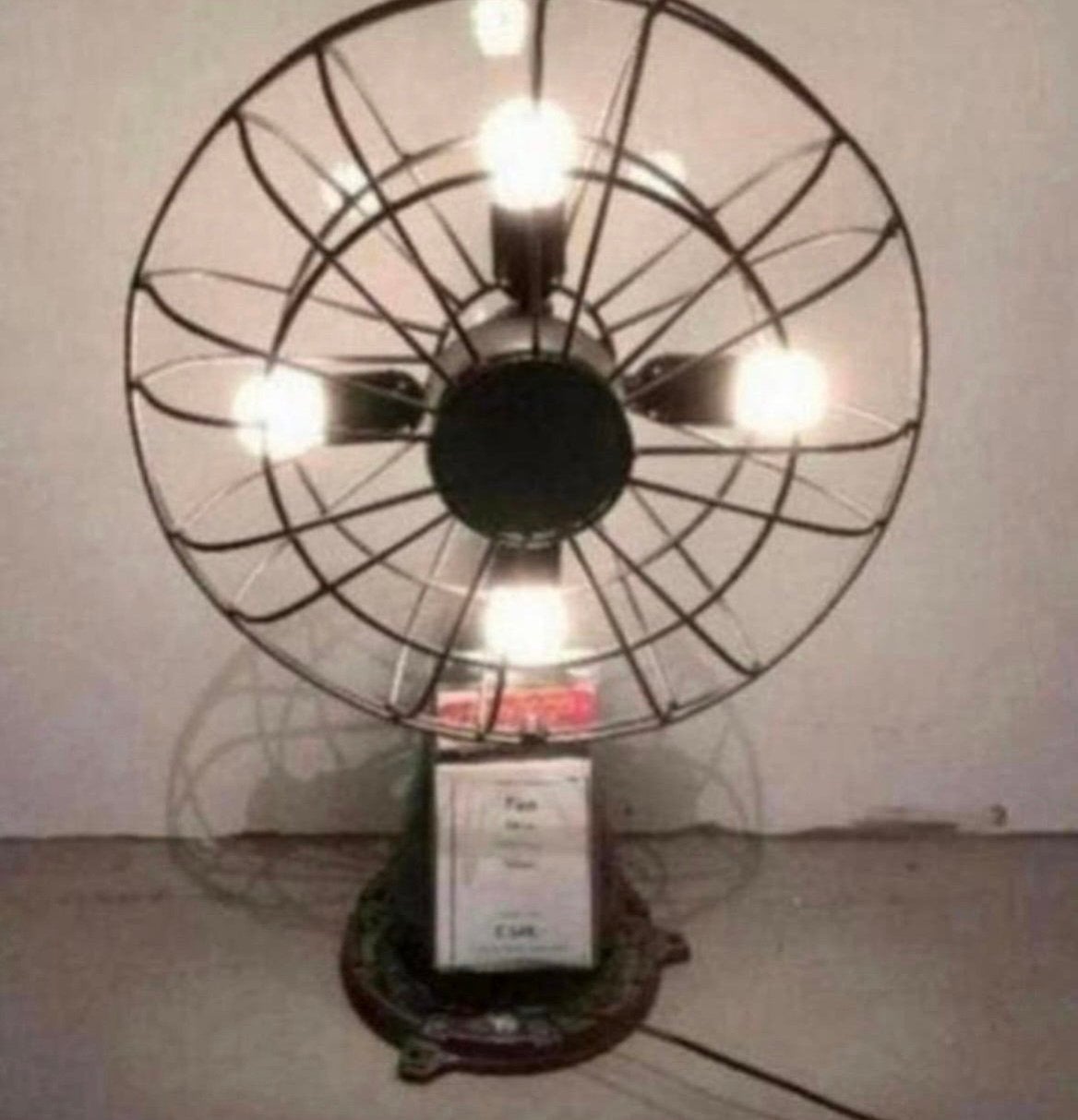 Tafel Fanlamp, Ophalen, Overige typen, Handgemaakt, Nieuw