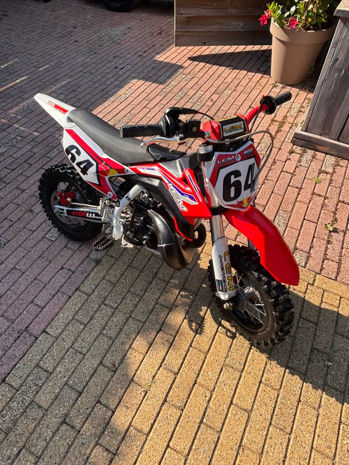 Lem cross motor 50 cc 2 takt, Ophalen of Verzenden, Zo goed als nieuw, Overige merken