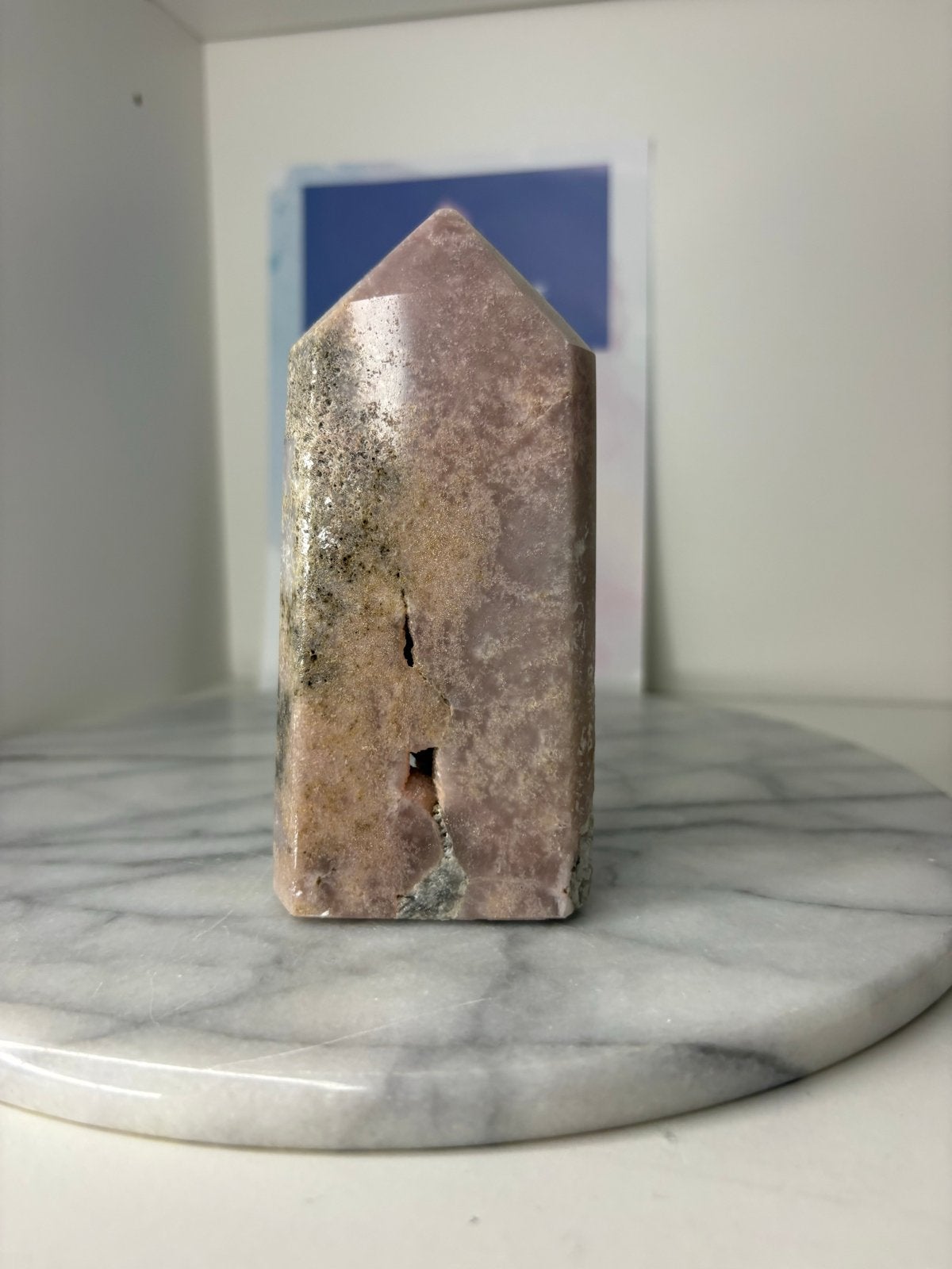 Prachtige Amethist Toren - Uniek Mineraal, Ophalen of Verzenden, Mineraal