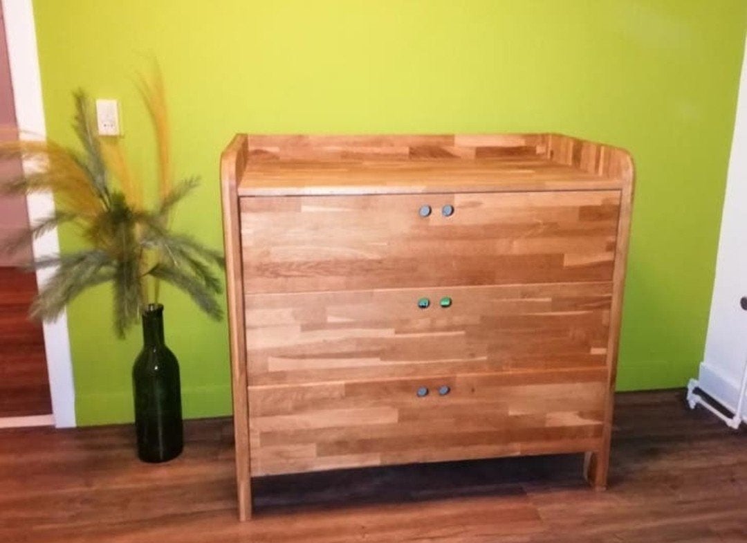 Commode, hout, Ophalen, Gebruikt, 50 tot 70 cm, 100 cm of meer