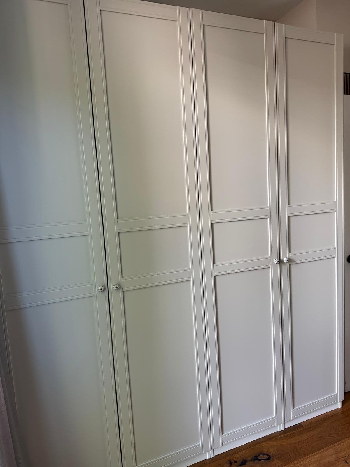 Éen IKEA FLISBERGET Deur, lichtbeige, 50x229 cm, Ophalen, Overige materialen, Minder dan 50 cm, 200 cm of meer