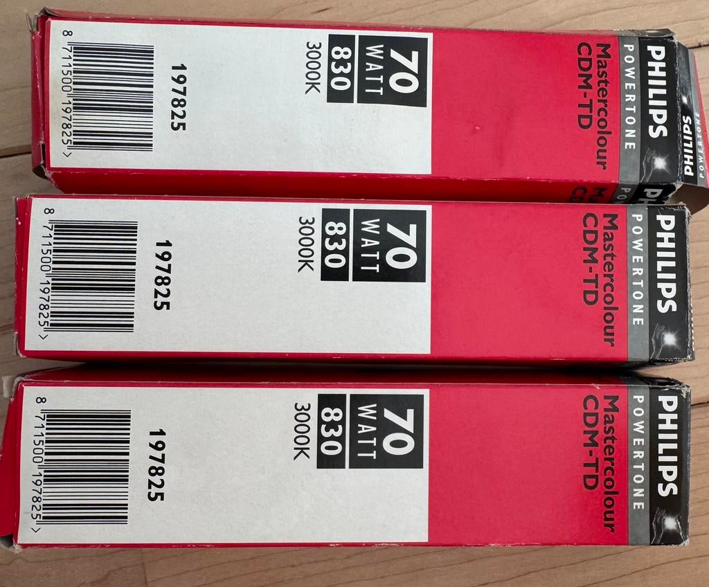 Philips powertone mastercolour cdm-td, 60 watt of meer, Overige typen, Nieuw, E27 (groot)