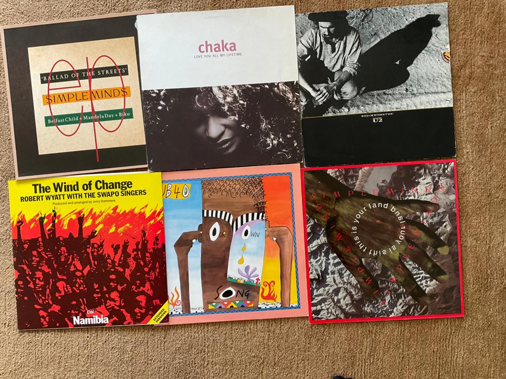 30 maxi Singles, George Michael, U2, Pink Floyd, e.a., gaaf, Ophalen of Verzenden, Zo goed als nieuw