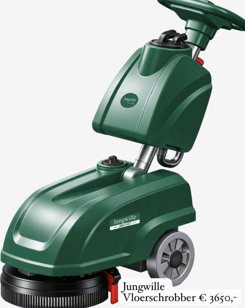 Jungwille Vloerschrobber JW1107 - Professionele Vloerreinige, Ophalen, Overige merken, Zo goed als nieuw, 2000 watt of meer