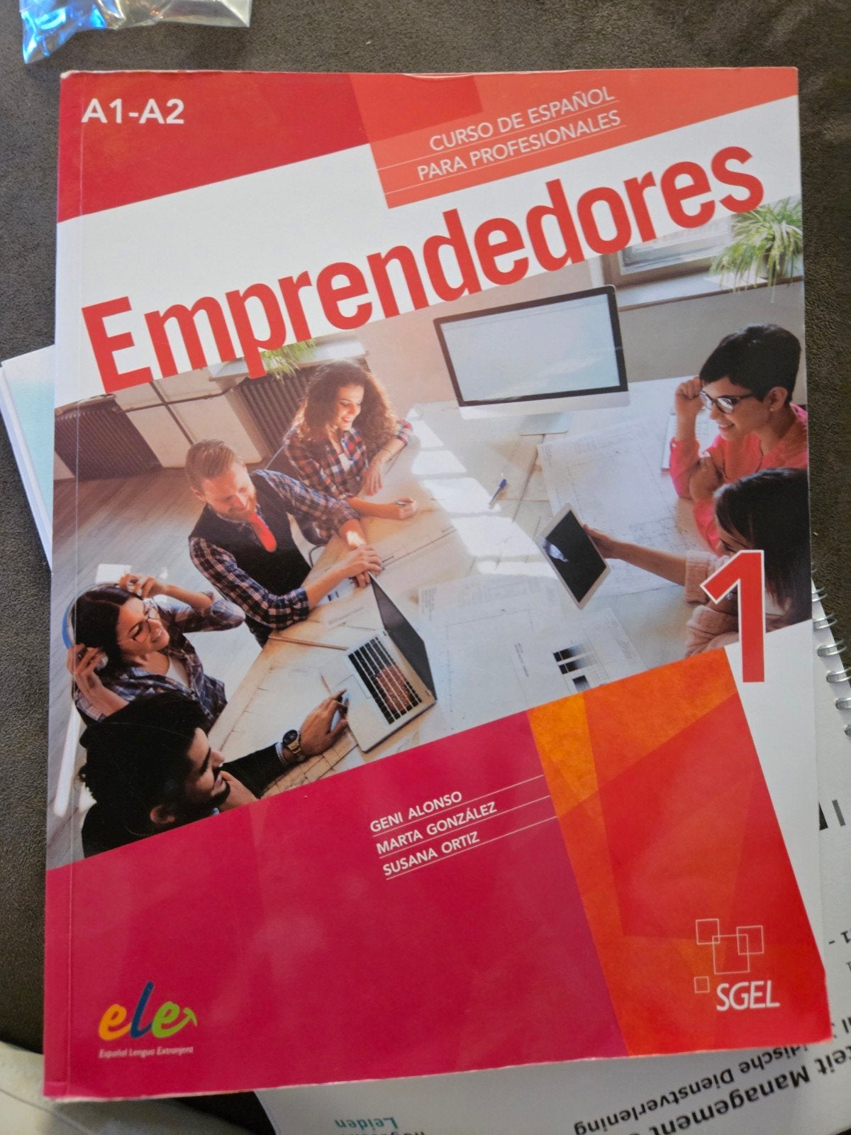 Spaans leerboek: Emprendedores 1 (A1-A2), Ophalen of Verzenden, Zo goed als nieuw, Geni Alonso, Marta González, Susana Ortiz, Non-fictie