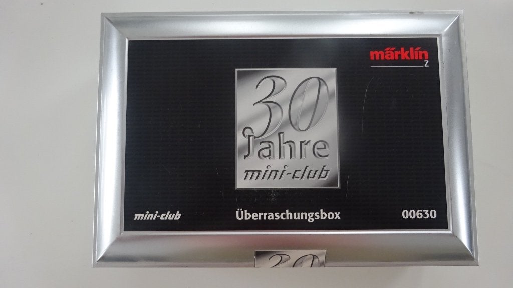Märklin Mini-Club 00630 "Überraschungsbox", Gelijkstroom, Overige typen, Ophalen of Verzenden, Zo goed als nieuw