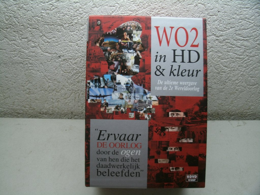 dvd 271b world 2 in hd & kleur de ultieme weergave  6 delen, Alle leeftijden, Ophalen of Verzenden, Zo goed als nieuw, Oorlog of Misdaad
