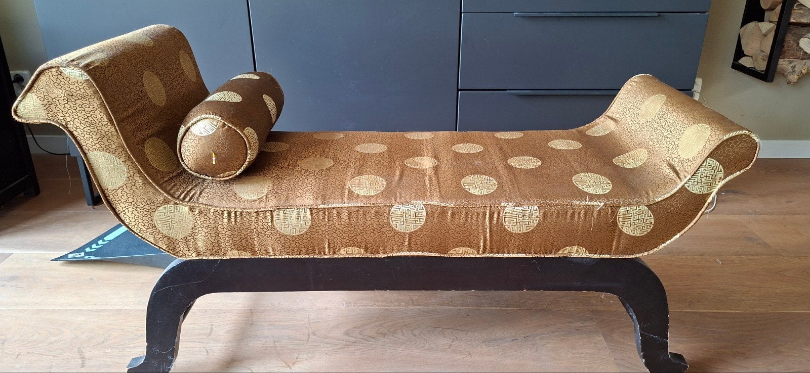 Bankje - chinese chaise longue, Ophalen, Tweepersoons, Overige maten, 70 cm of minder