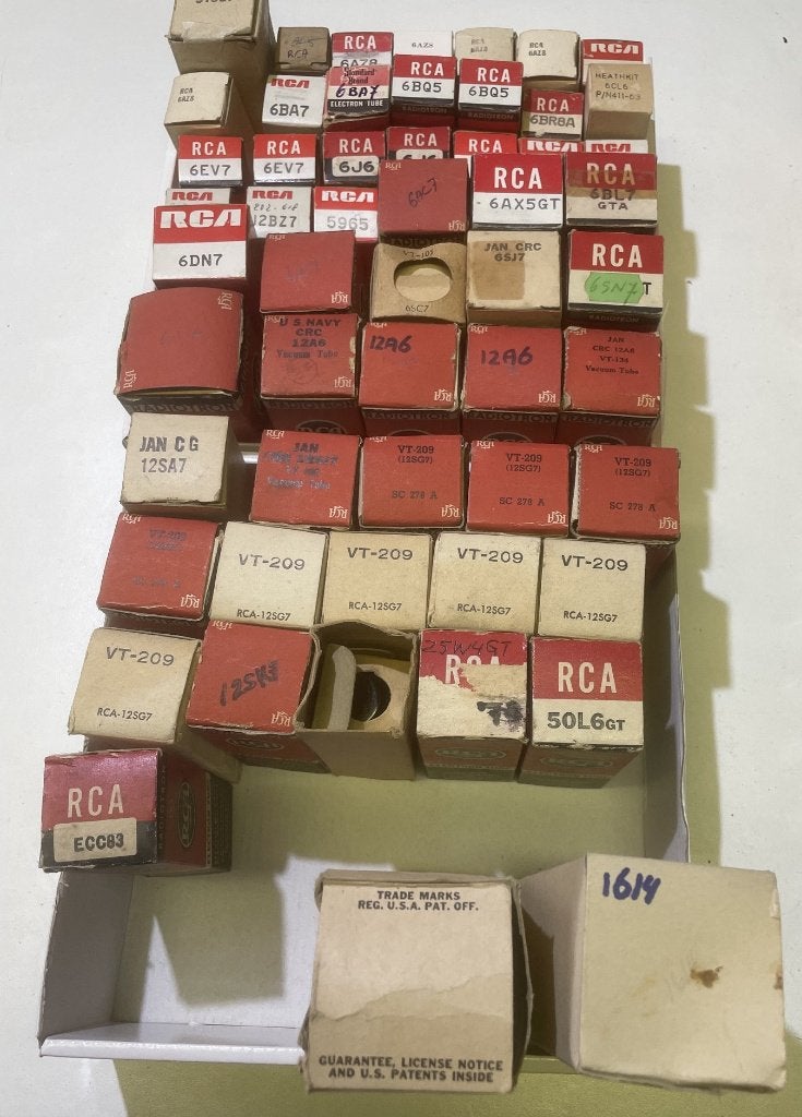 RCA NOS buizen / vacuum tubes, Ophalen of Verzenden, Nieuw