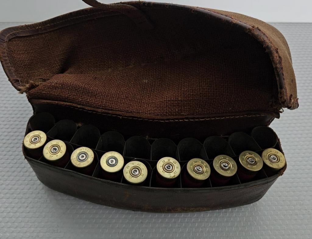 Zeer oude hulzen box voor kaliber 16., Verzenden, Landmacht, Nederland, Hulzen of Bodemvondsten