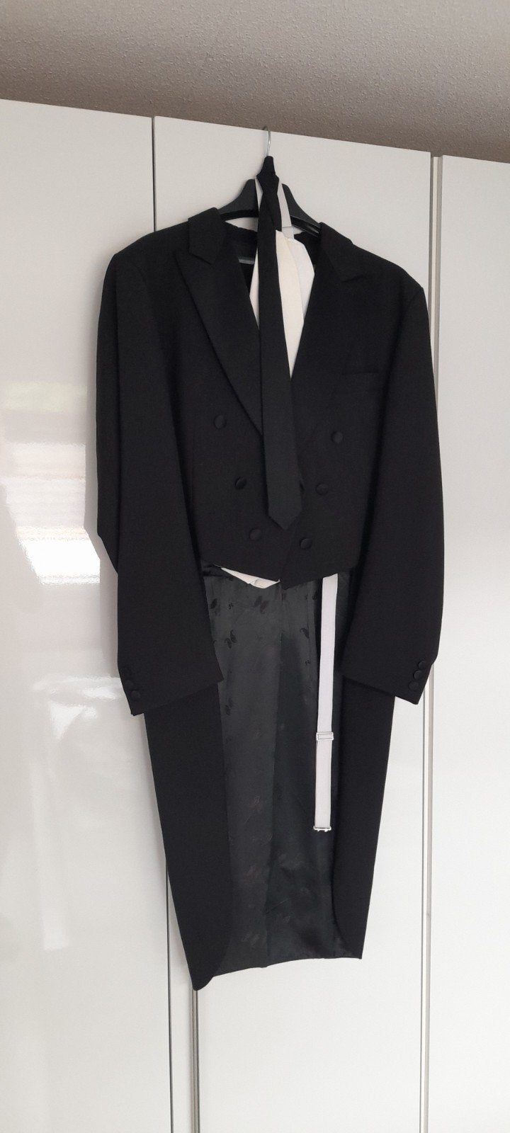 Jacquet mt 56, Ophalen, Gedragen, Maat 56/58 (XL), Zwart