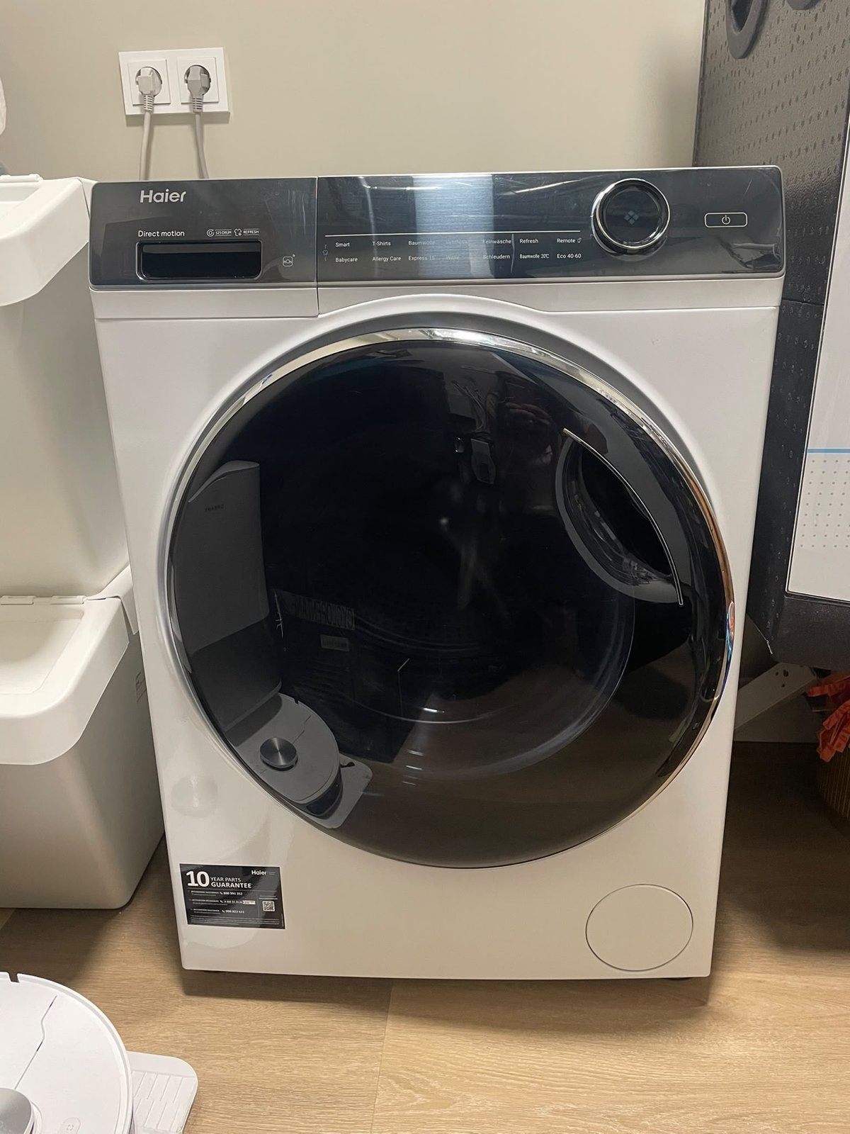 Haier HW90-BD14979U1 i-Pro 7 AutoDose Wasmachine 9kg A, Ophalen, 1200 tot 1600 toeren, 8 tot 10 kg, Zo goed als nieuw