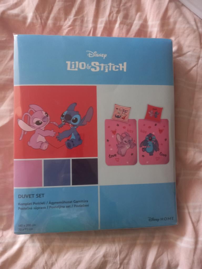 Lilo &Stitch dekbedovertrek, Ophalen of Verzenden, Overige figuren, Nieuw, Beeldje of Figuurtje