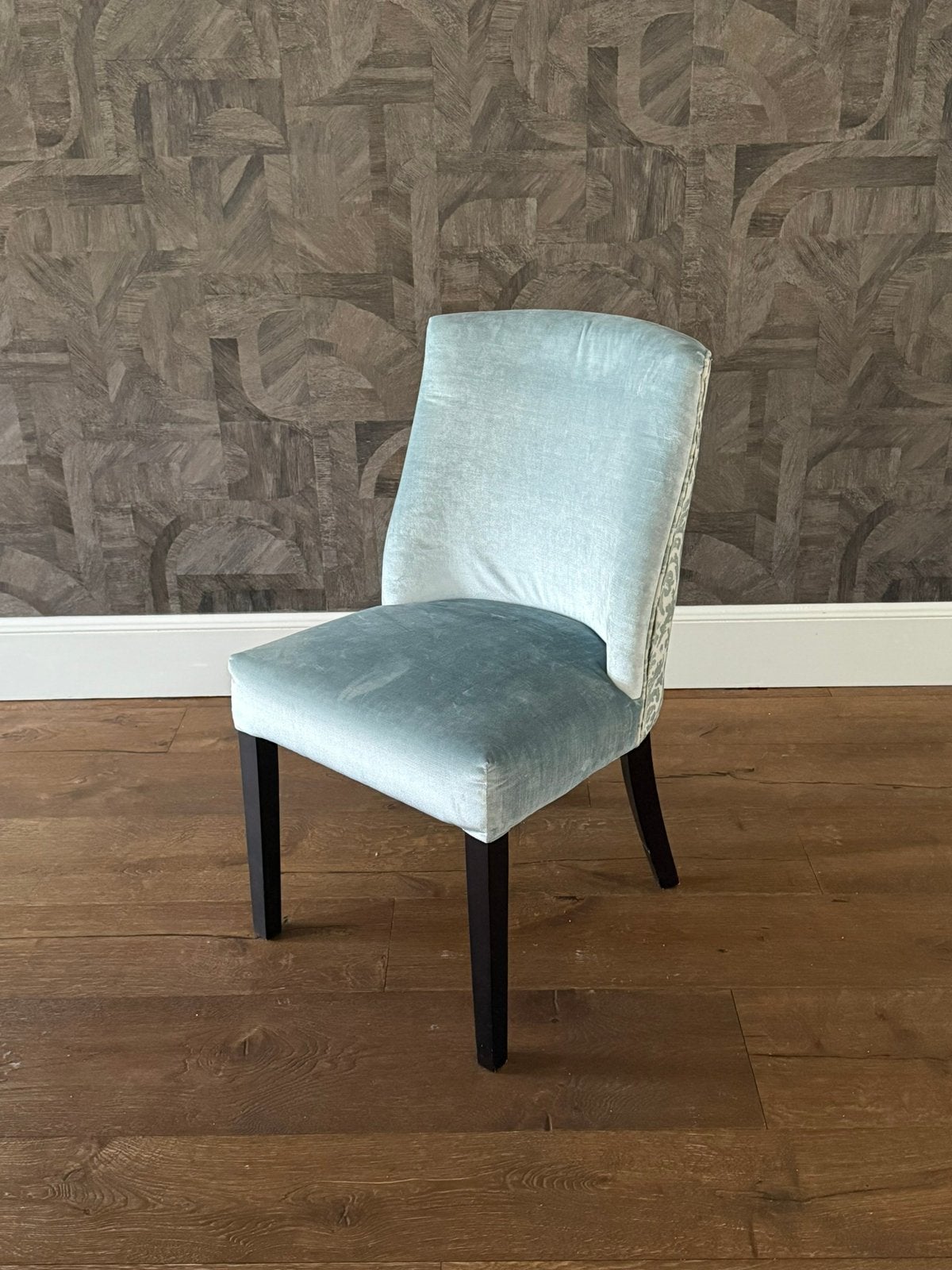 14 x Elegante eetkamerstoelen met fluwelen bekleding, Huis en Inrichting, Stoelen, Ophalen, Gebruikt, Overige kleuren, Eén
