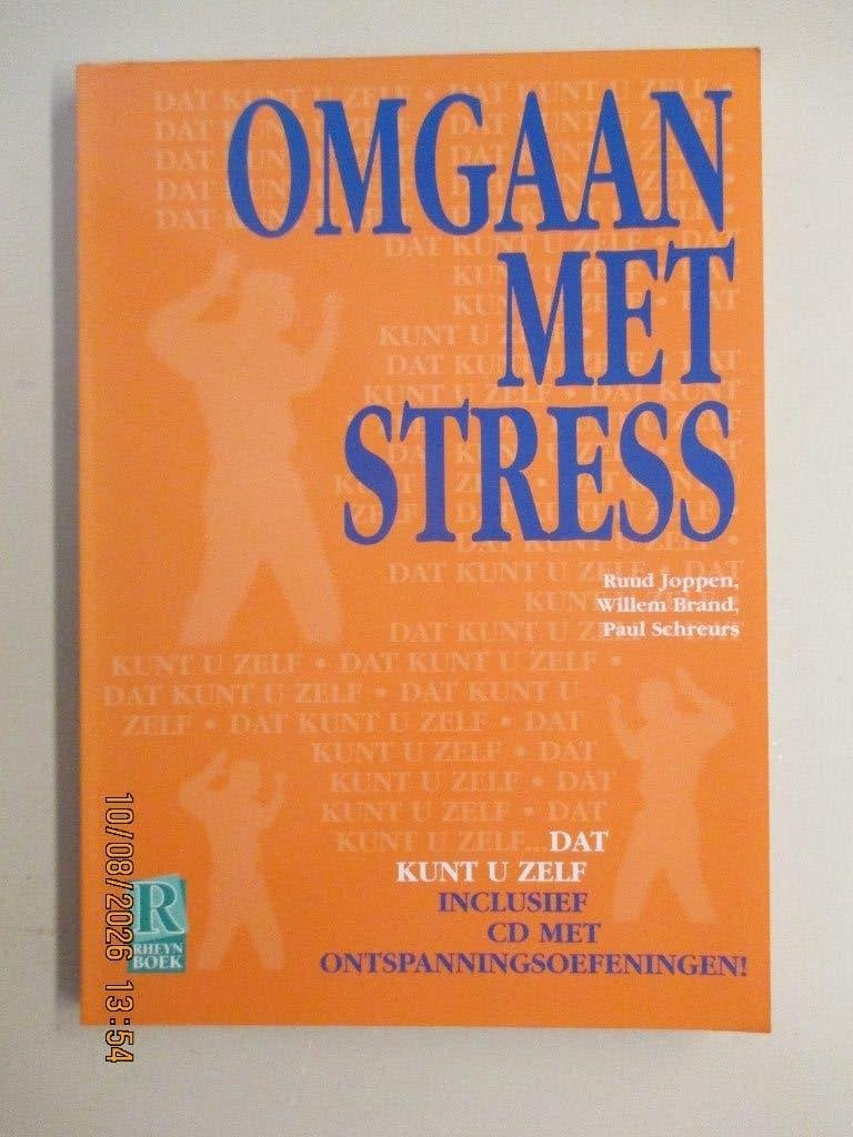 Ruud Joppen e.a.-Omgaan met stress, Ophalen of Verzenden, Alpha, Zo goed als nieuw, HBO