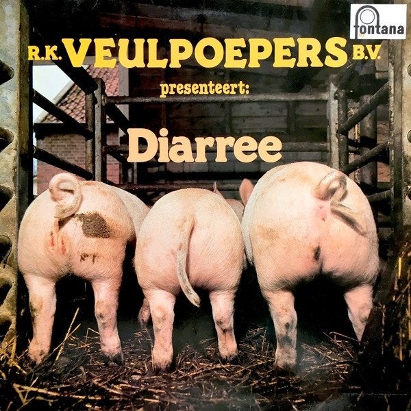RK Veulpoepers bv - Diarree LP Nwst./Orig., Ophalen of Verzenden, Zo goed als nieuw, 12 inch, Streekmuziek