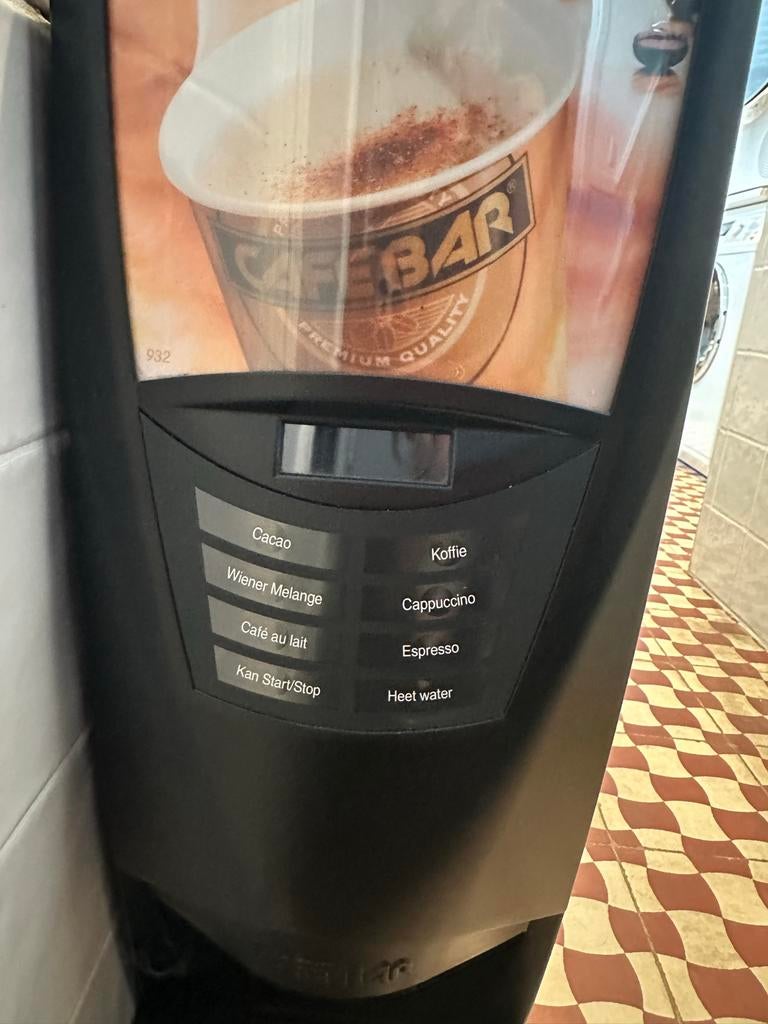 Cafe Bar Koffiemachine - Diverse Dranken, Witgoed en Apparatuur, Ophalen, Gebruikt, Overige typen, 10 kopjes of meer