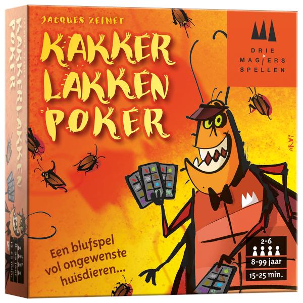 Kakkerlakkenpoker 999 Games Kaartspel Nieuw, Hobby en Vrije tijd, Gezelschapsspellen | Kaartspellen, 999 Games, Nieuw, Ophalen of Verzenden