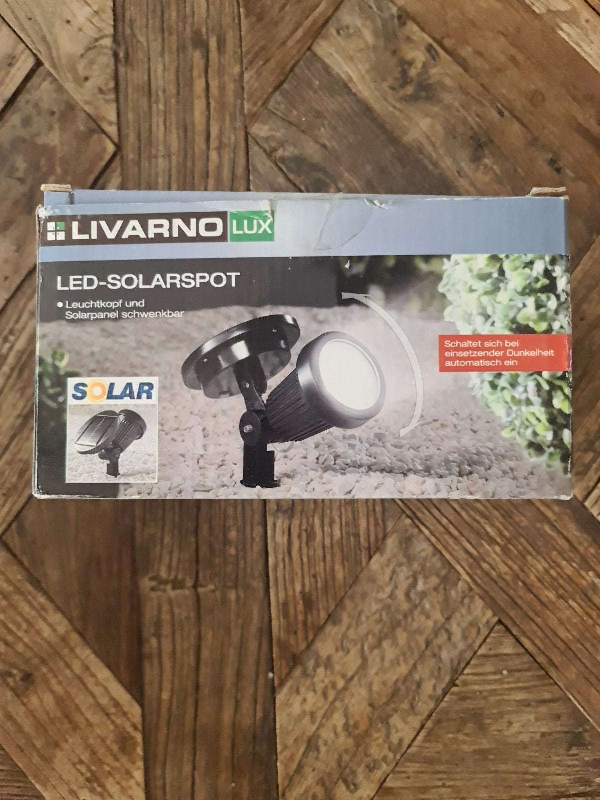 LIVARNO LUX LED-Solarspot - Nieuw, Zonne-energie, Kunststof, Minder dan 50 watt, Ophalen of Verzenden
