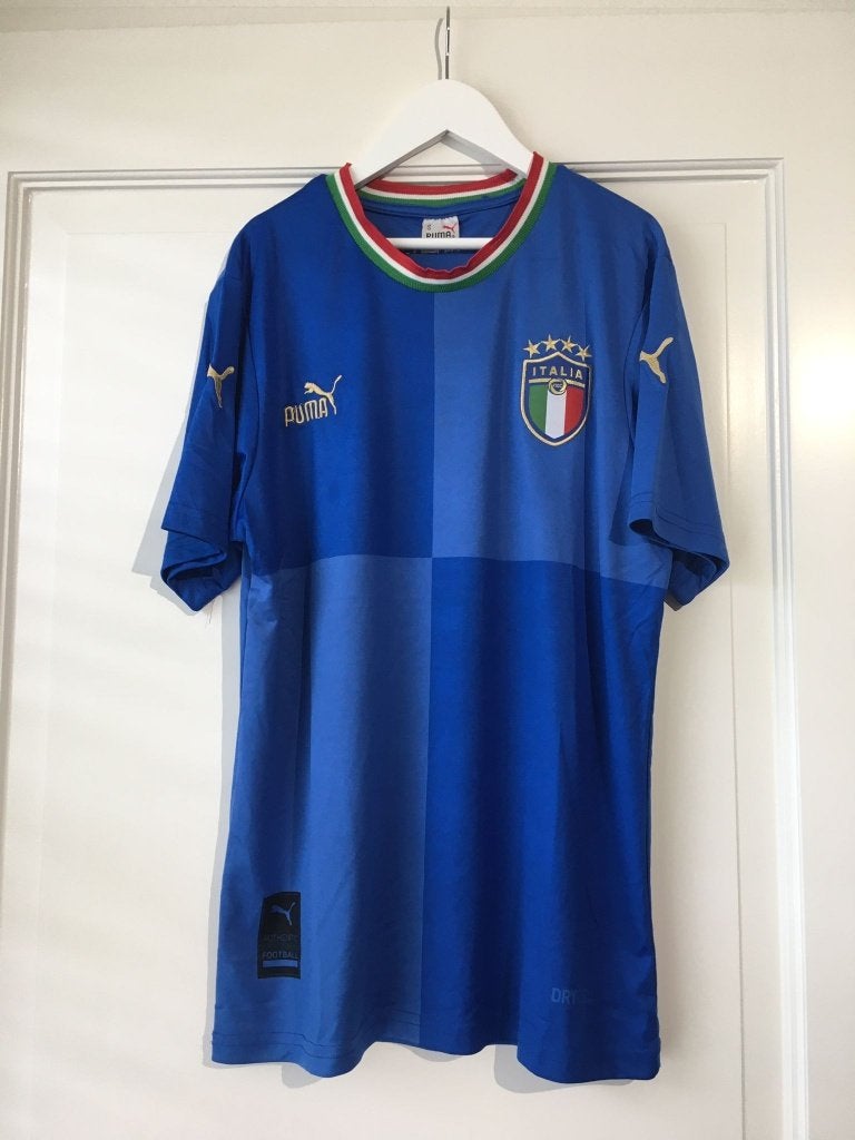 #VSS02 Voetbalshirt Italië te koop!! Maat S, Maat S, Verzenden, Zo goed als nieuw, Shirt