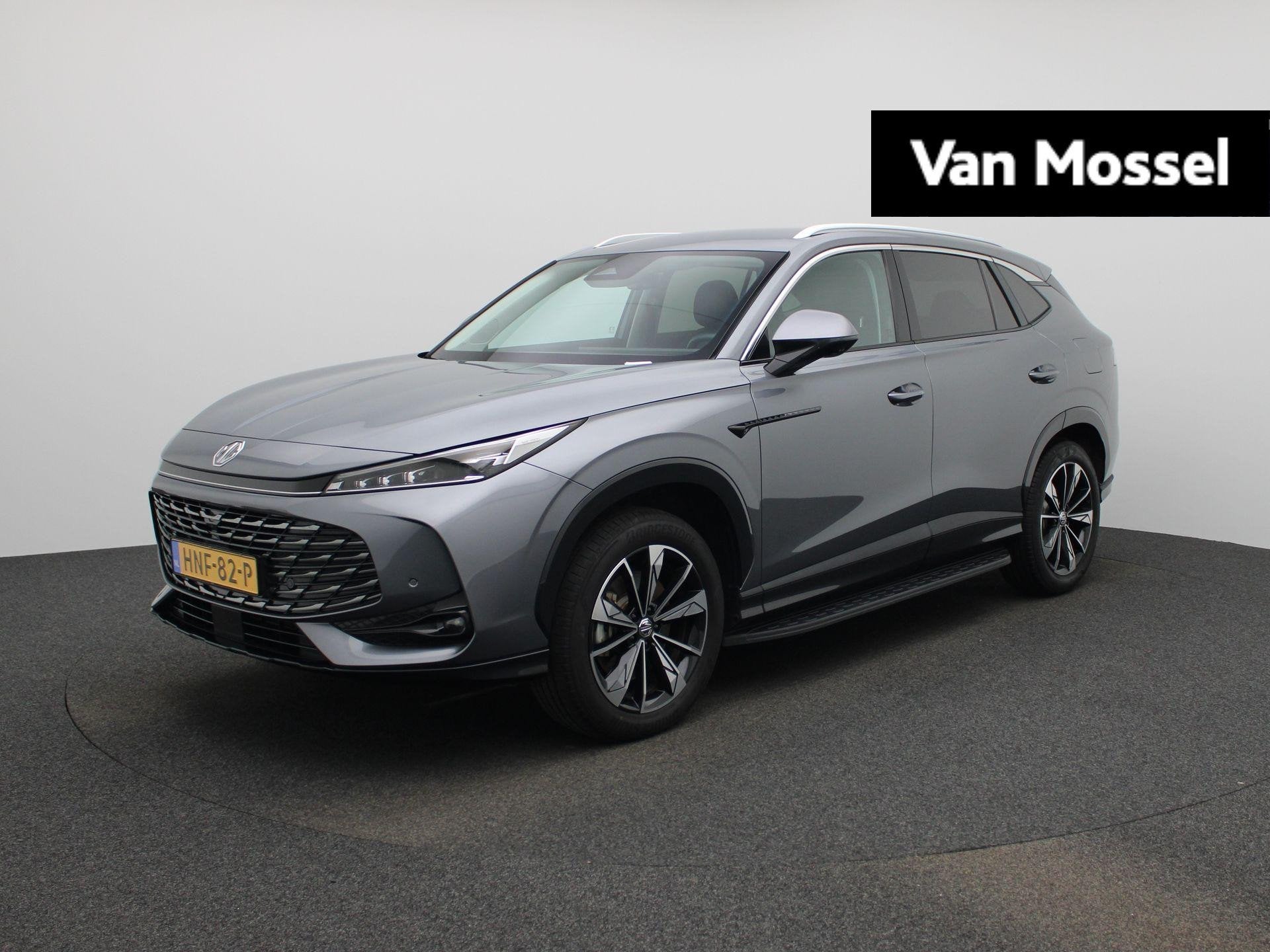 MG HS PHEV 1.5 272pk Aut. Luxury | 100km Electrisch | Led Ko, Auto's, 12 maanden, Stof, Gebruikt, 4 cilinders