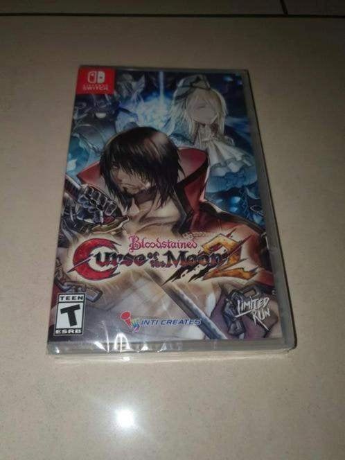 Bloodstained Curse of the Moon 2 Switch Sealed, Avontuur en Actie, Verzenden, 1 speler, Nieuw
