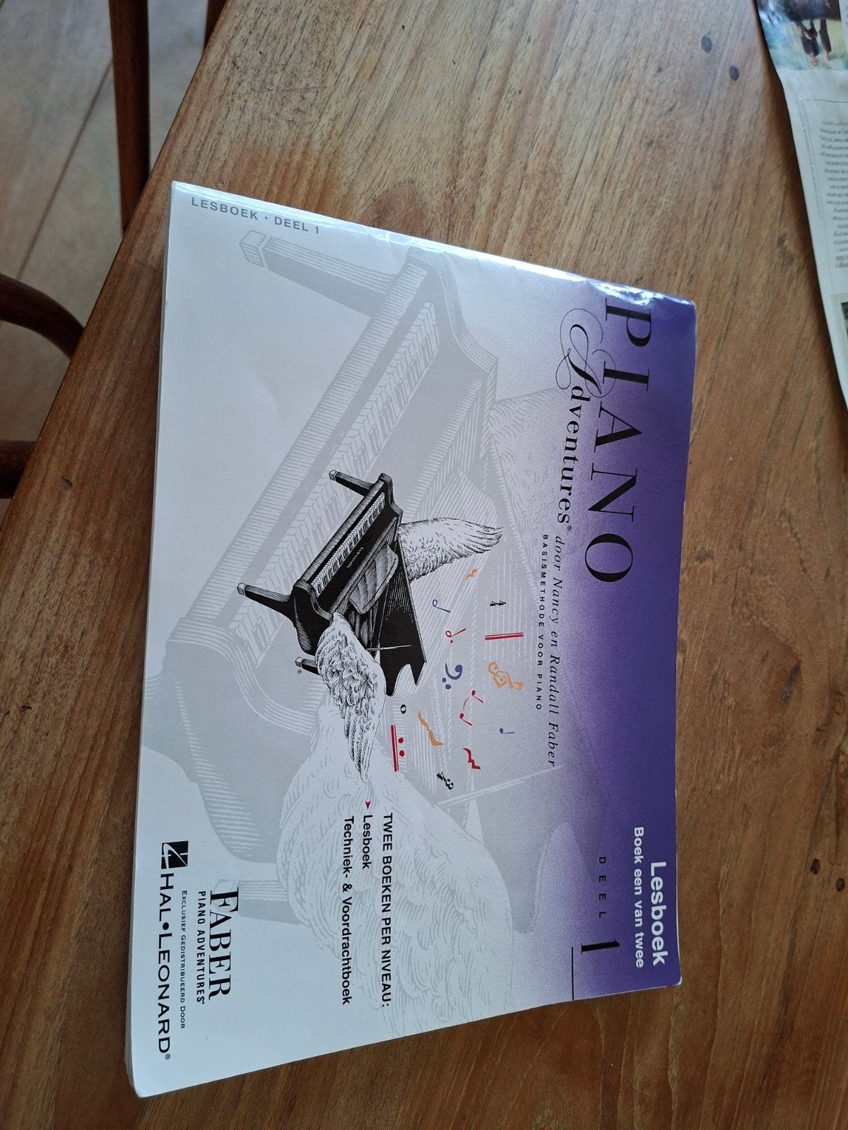 Piano lesboek deel 1, Muziek en Instrumenten, Ophalen, Les of Cursus, Overige genres, Piano