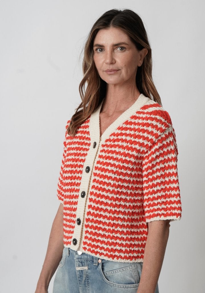 CLOSED leuk vest vnl katoen mt M crochet, Kleding | Dames, Truien en Vesten, Maat 38/40 (M), Closed, Zo goed als nieuw, Meerkleurig