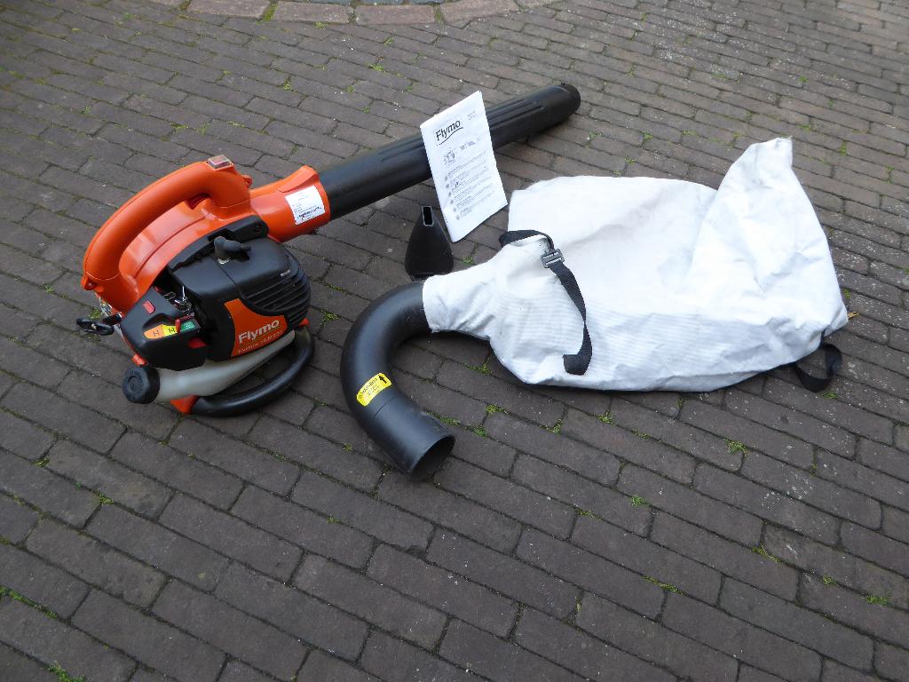 Bladblazer / zuiger, Ophalen, Benzine, Met opvangzak, Handgedragen