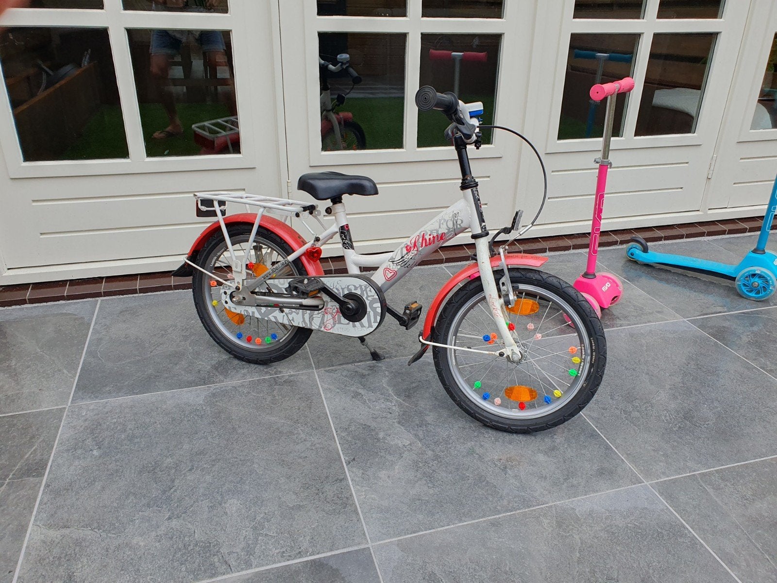 Fiets en steppen, Ophalen, Gebruikt