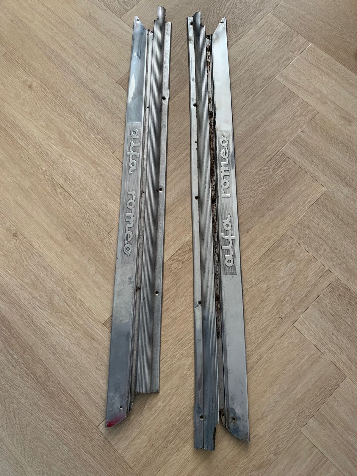 Instap- dorpellijsten li/re Alfa Romeo Giulia Sprint GT, Ophalen, Gebruikt, Alfa Romeo