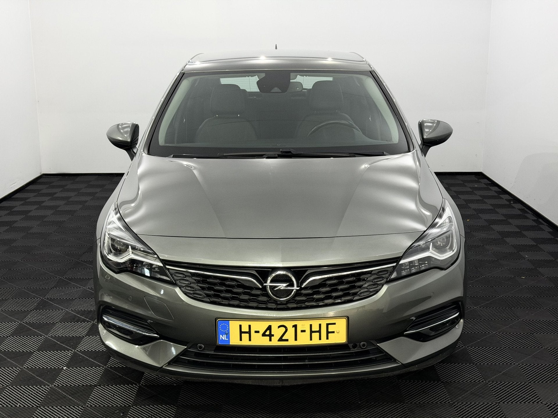 Opel Astra 1.5 CDTI Elegance Half leder, Navi, Camera, Stoel, Gebruikt, Euro 6, Leder en Stof, 122 pk