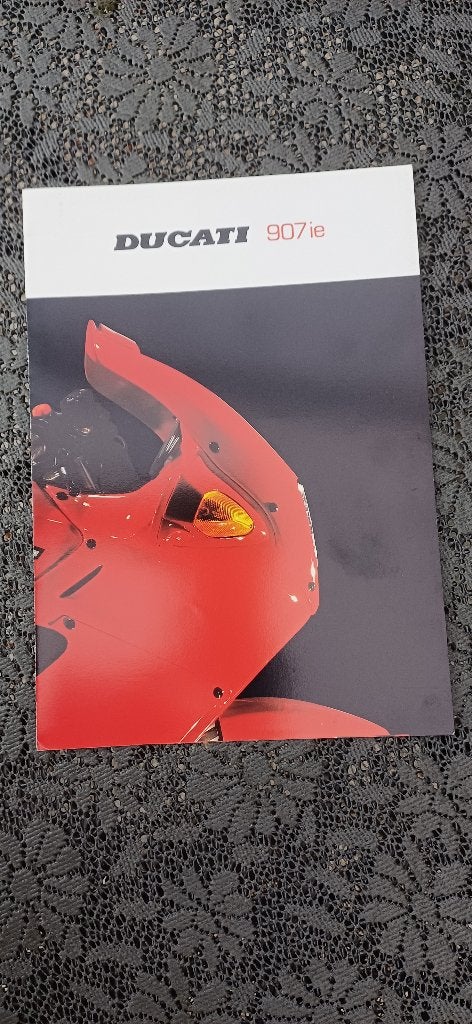 Folder Ducati 907 IE Paso, Motoren, Ophalen of Verzenden, Ducati
