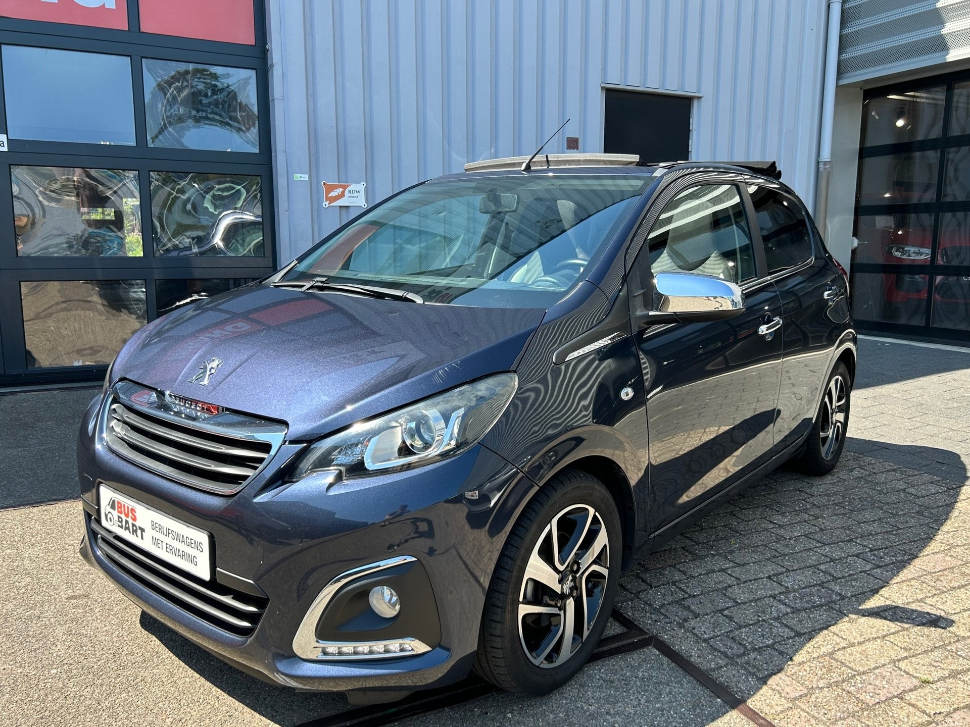 Peugeot 108 1.0 e-VTi Allure TOP!|NL-Auto|Cabrio|Carplay|Air, Auto's, Peugeot, Voorwielaandrijving, Stof, Gebruikt, Euro 6
