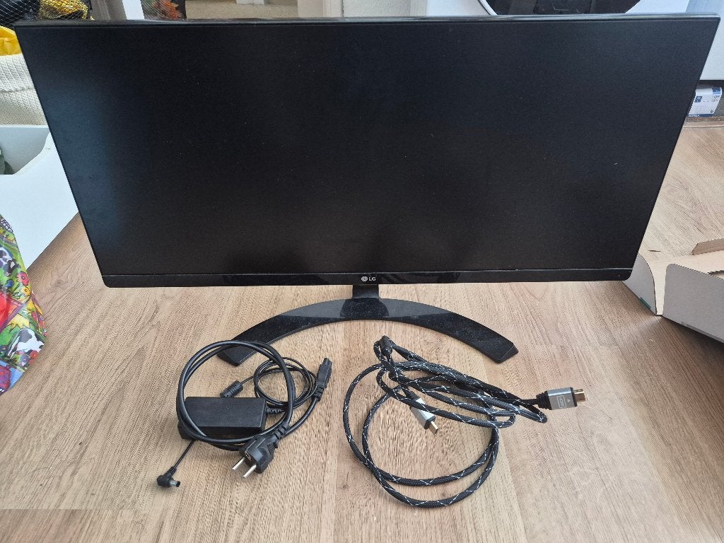 LG 29 inch ultra wide monitor zwart, Computers en Software, Gaming, Ultrawide, Ophalen of Verzenden, Onbekend