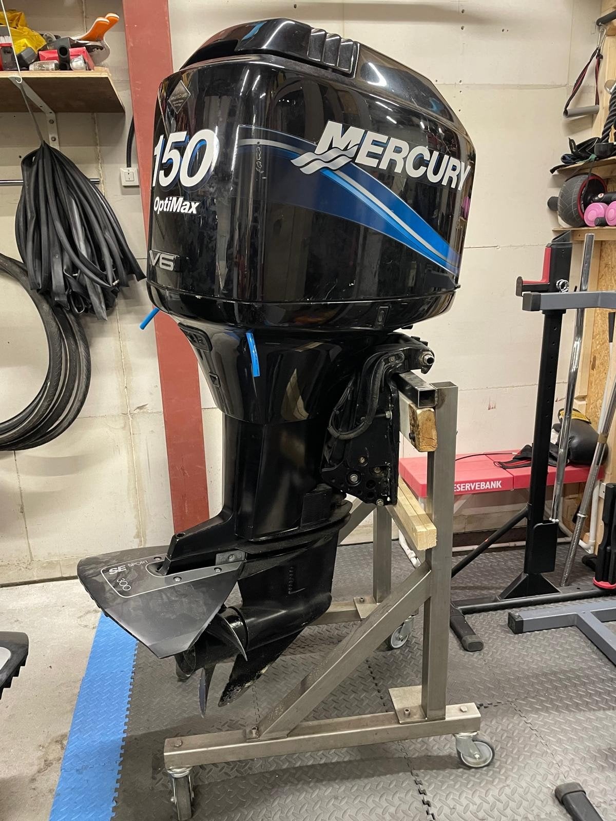 Mercury 150 Optimax V6 Buitenboordmotor - Defect, Watersport en Boten, Ophalen, Gebruikt, Met afstandsbediening, 30 pk of meer