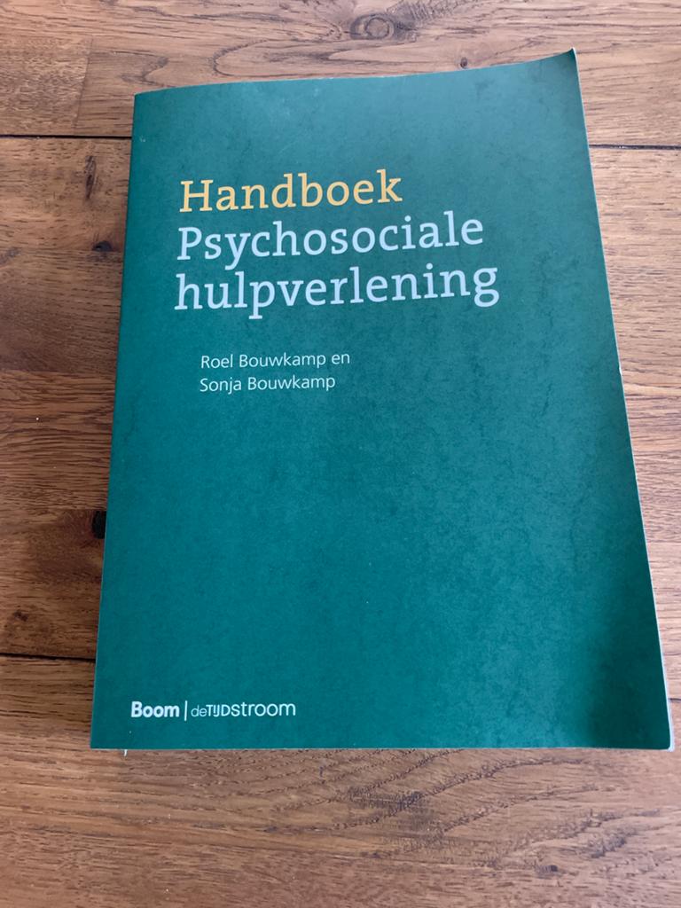 Handboek Psychosociale hulpverlening - Roel en Sonja Bouwkam, Ophalen of Verzenden, Gamma, Zo goed als nieuw, HBO