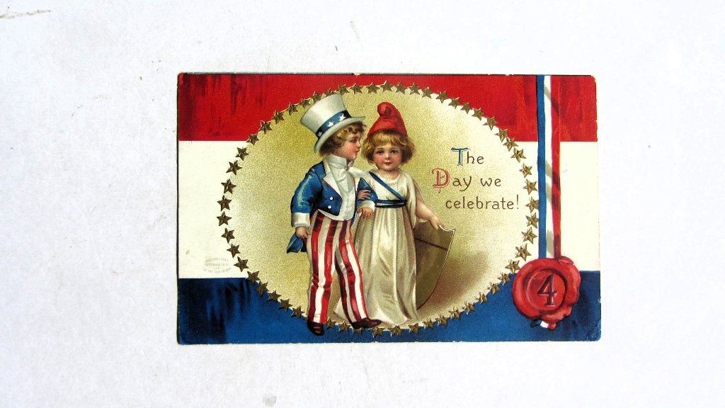 The Day we Celebrate !, Ophalen, Voor 1920, Ongelopen, Feest(dag)