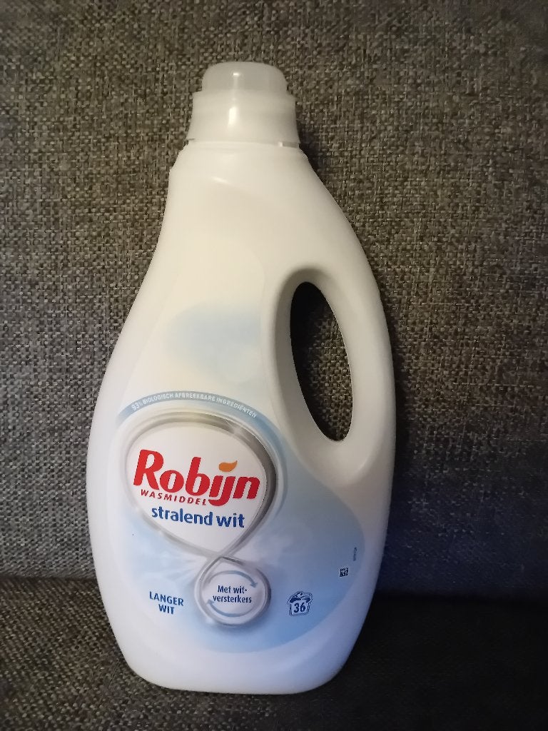 Robijn witte was fles 1,8l nieuw, Huis en Inrichting, Ophalen
