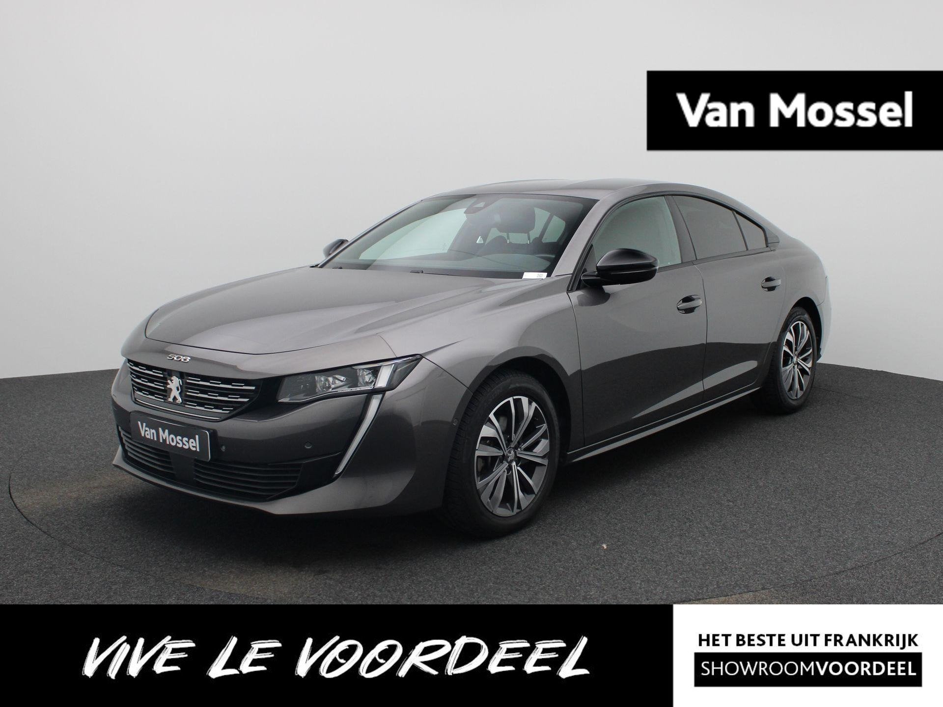 Peugeot 508 1.2 PureTech 130 S&S EAT8 Allure Pack | ACHTERUI, Auto's, 12 maanden, Stof, Gebruikt, Automatische klimaatregeling
