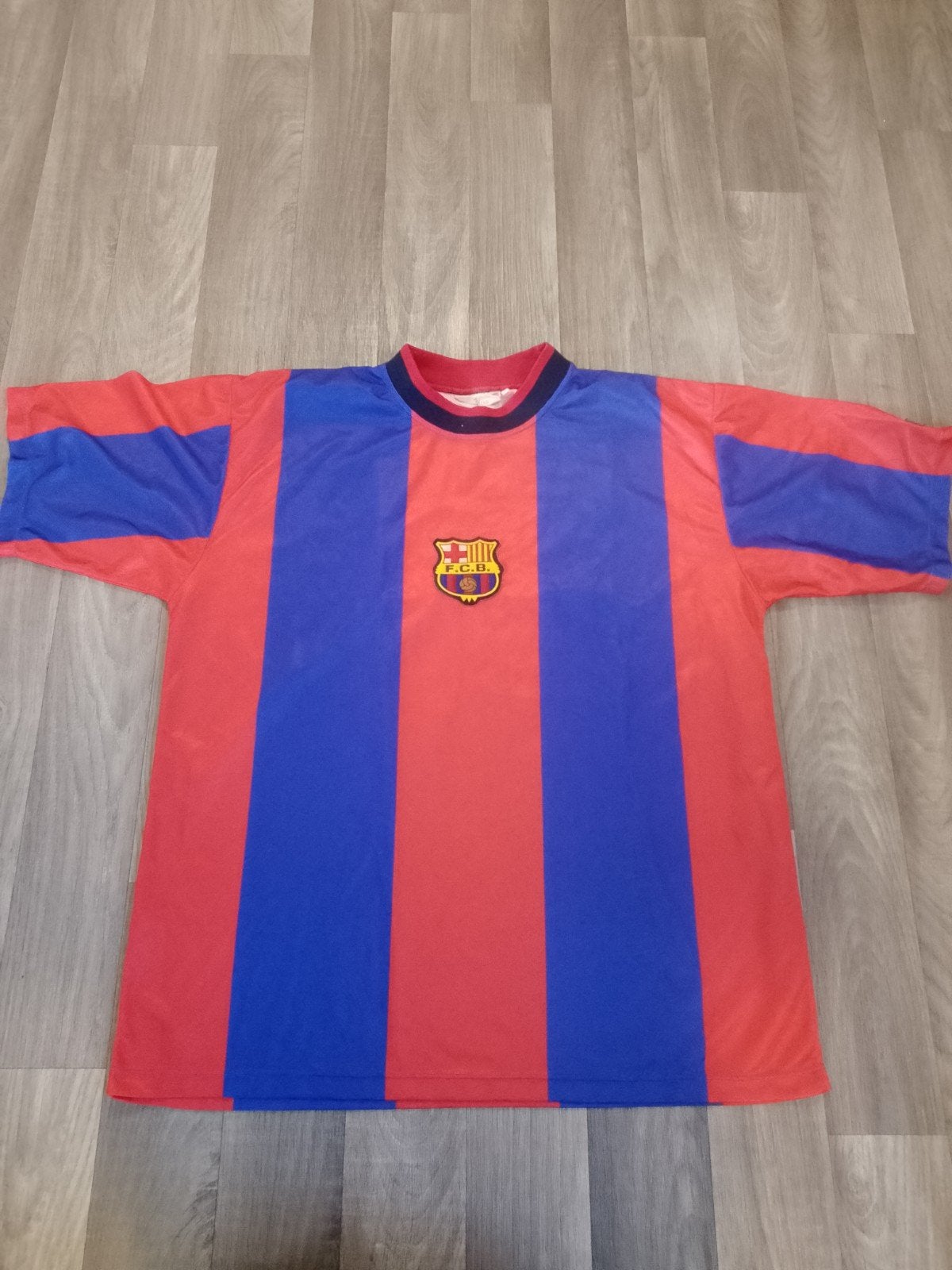 FC Barcelona Voetbalshirt Overmars #10 Maat M, Maat M, Ophalen of Verzenden, Gebruikt, Shirt