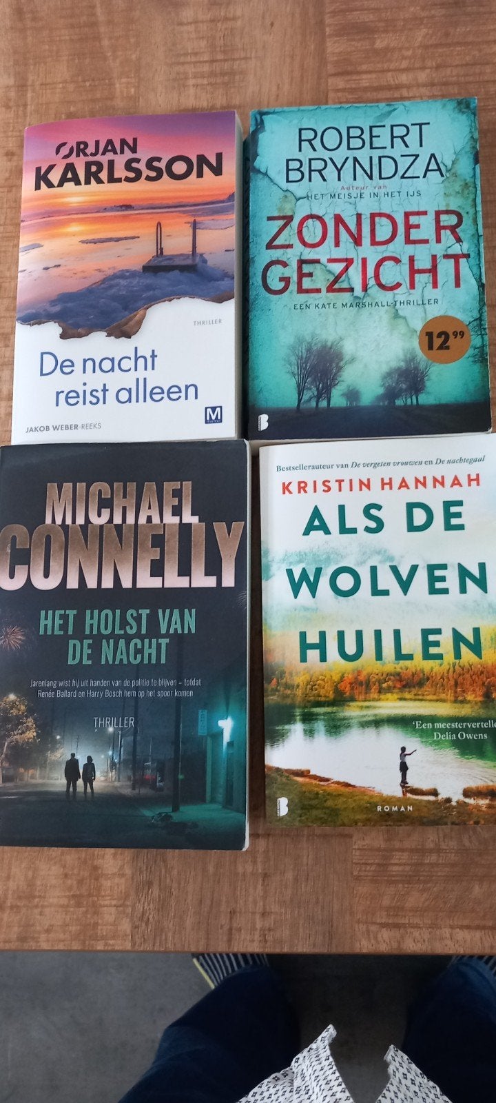 Boekenpakket: Thrillers en Roman (4 stuks), Ophalen of Verzenden, Gelezen, Orjan Karlsson, Robert Bryndza, Michael Connelly, Kristin Hannah