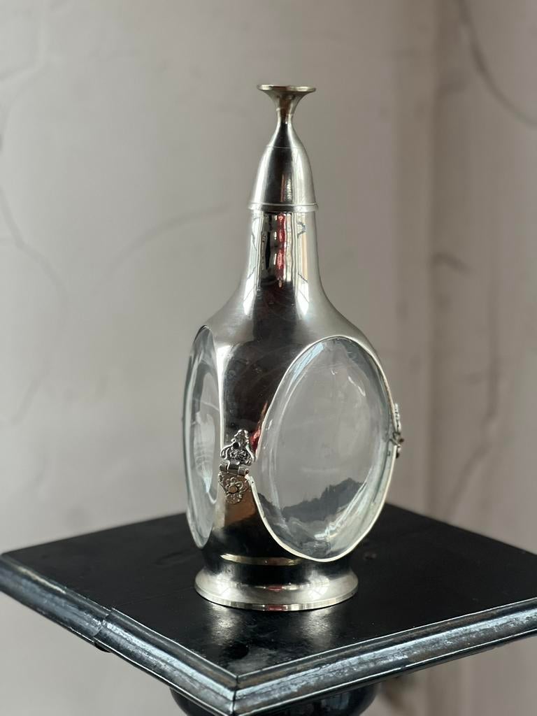 Prachtige oude whiskey karaf, collectors item, Antiek en Kunst, Antiek | Glas en Kristal, Ophalen