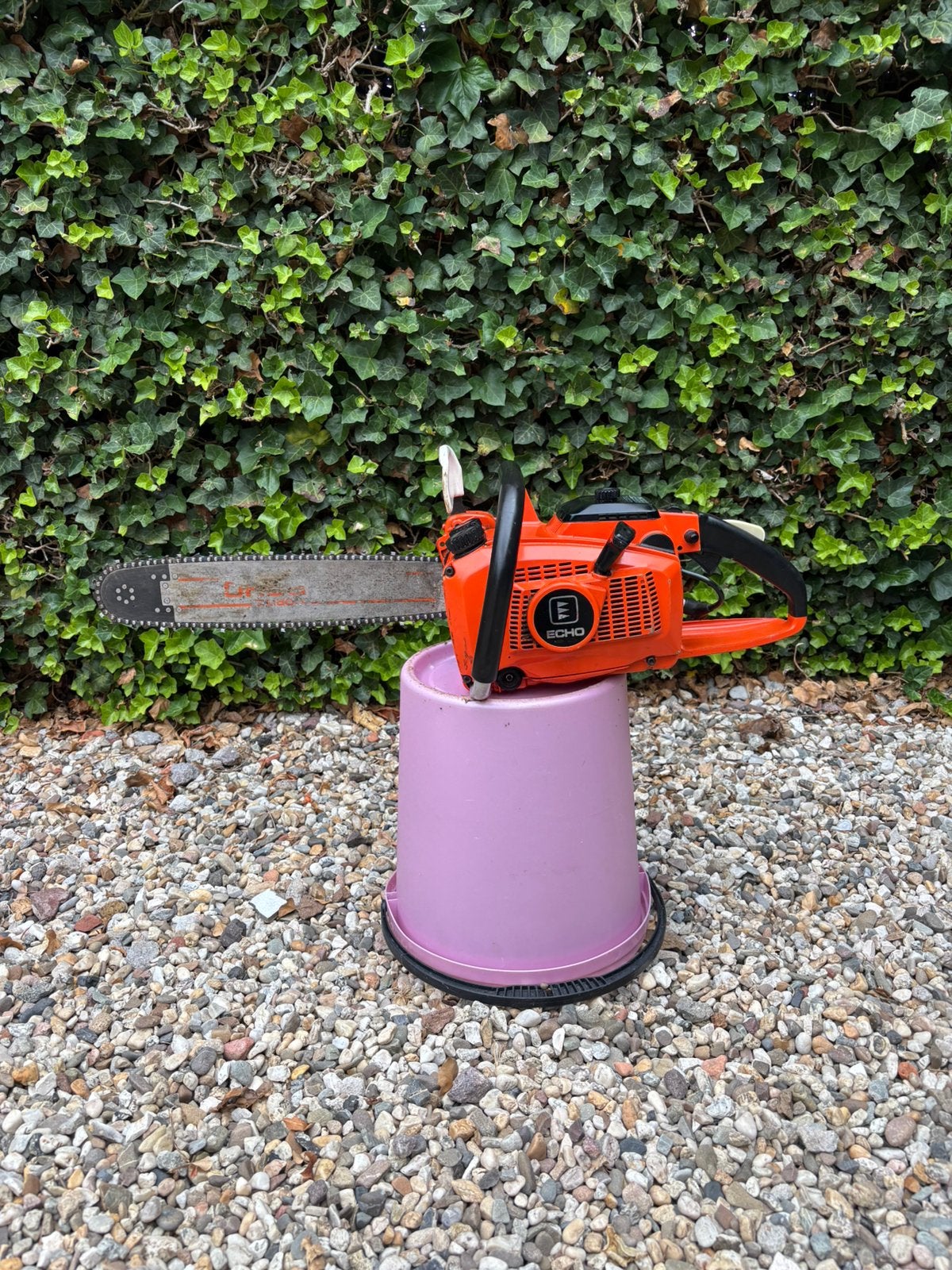 Te koop aangeboden zeer nette kettingzaag, Ophalen, Gebruikt