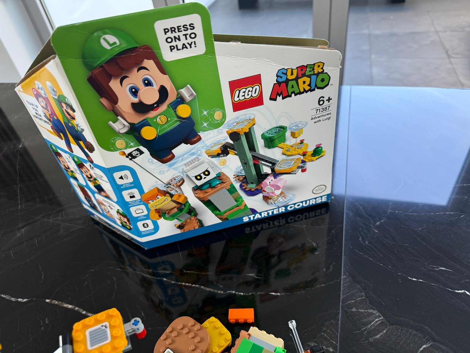Lego Super Mario 71387 + gratis 71410, Ophalen of Verzenden, Zo goed als nieuw