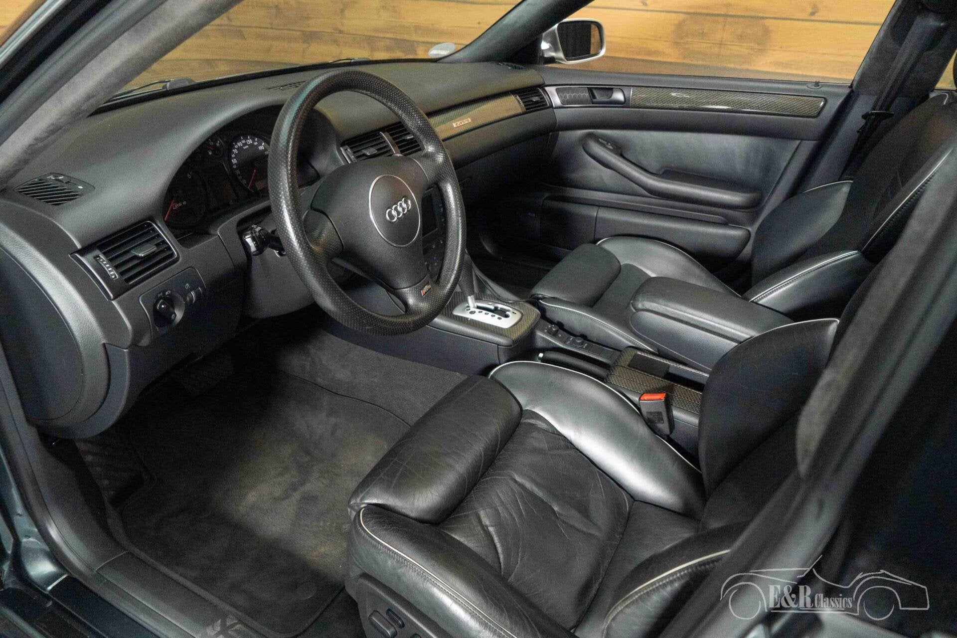 Audi RS6 Avant Quattro Stationwagon | 2003, Auto's, Automaat, Zwart, Overige carrosserieën, 4 stoelen